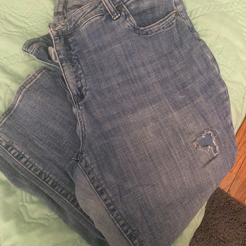 Kut from the Kloth Blue Straight Leg Jeans - Picture 9 of 9